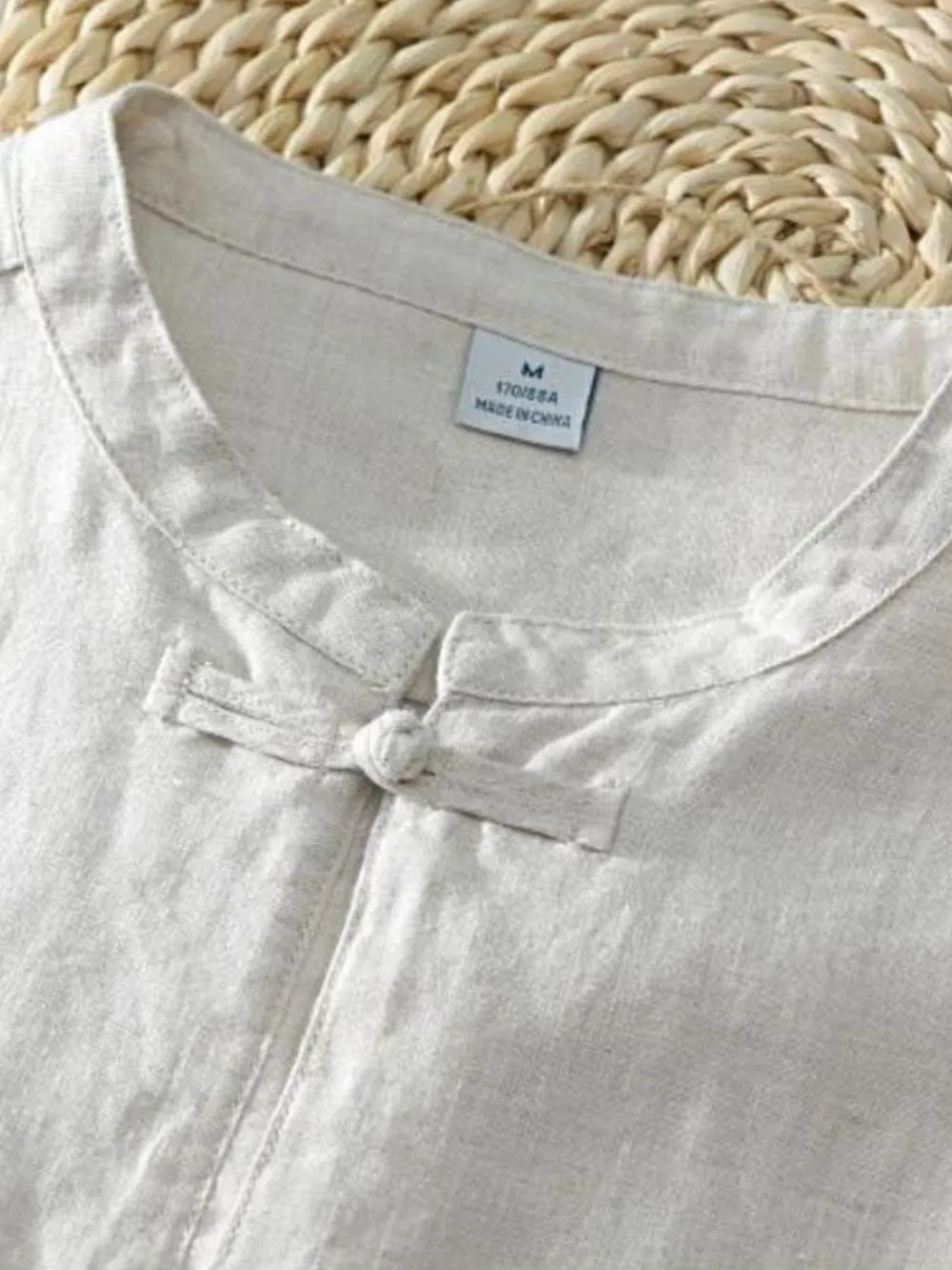 Men's Plus Size Lightweight Short Sleeve Blouse, image 2