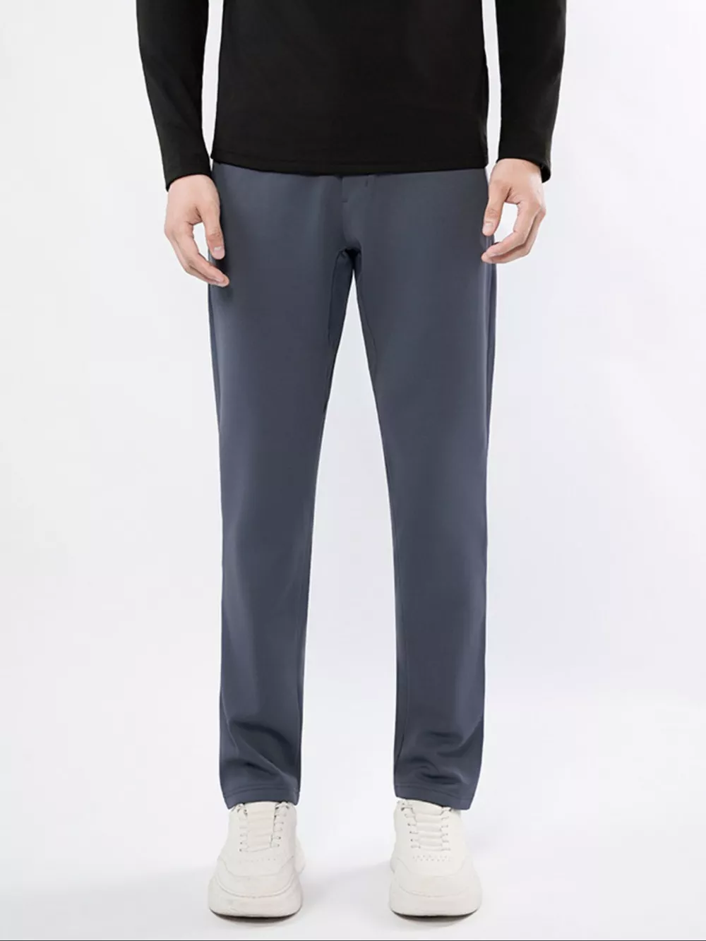 Men's Plus Size Casual Straight-Leg Pants, image 3