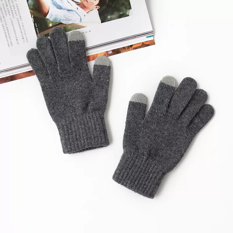 Touchscreen Knit Gloves, image 5