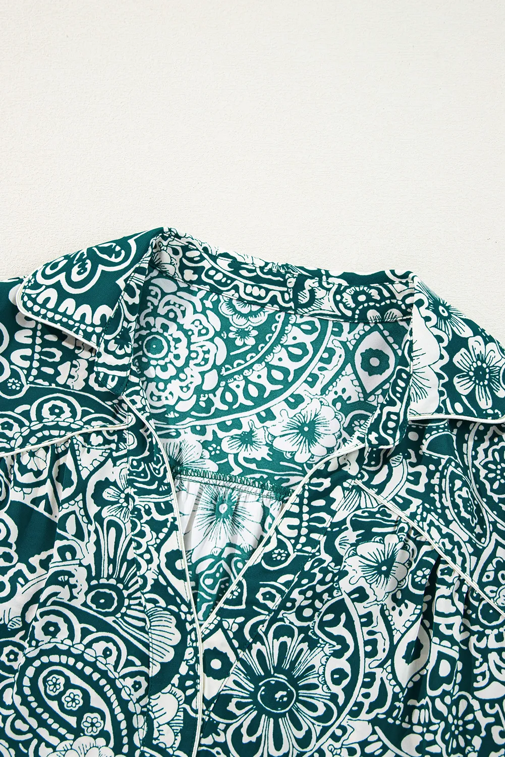 Plus Size Ruffled Printed Flounce Sleeve Dress, image 5