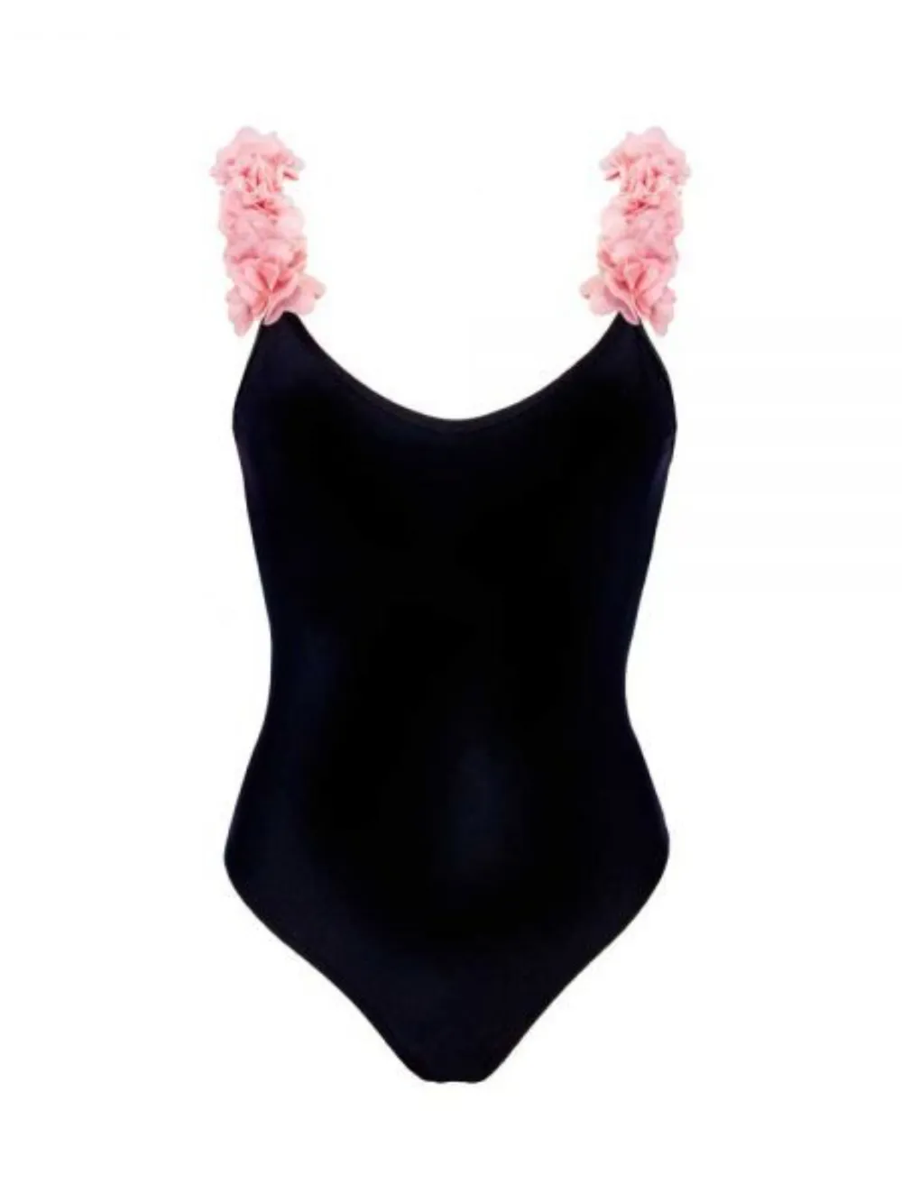 Backless Petal Strap Parent-Child Swimsuit, image 3