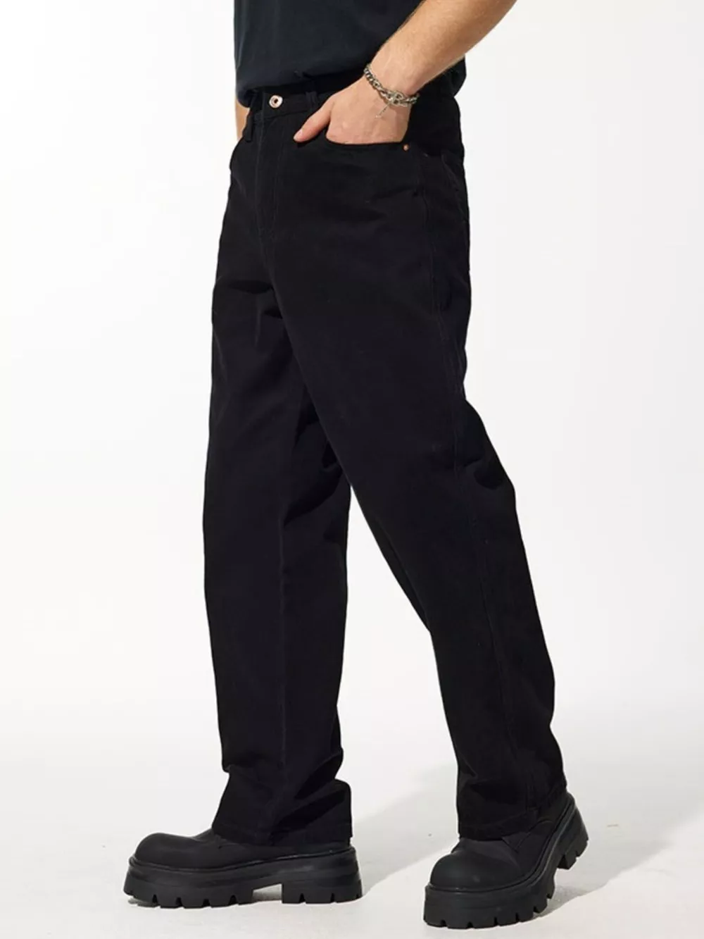 Men's Loose Fit Jeans, image 4