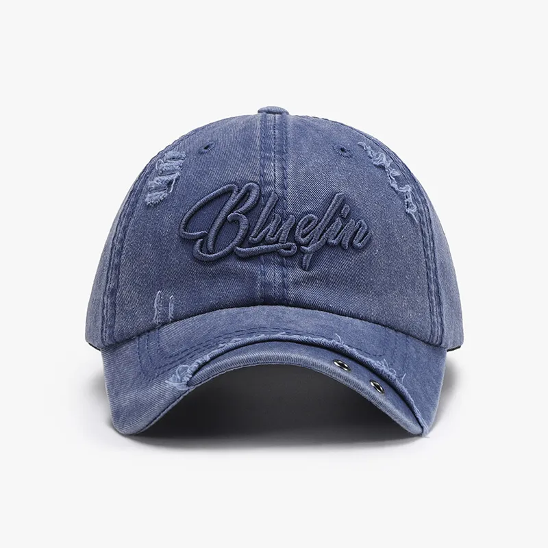 Embroidered Letter Cotton Baseball Cap, image 6