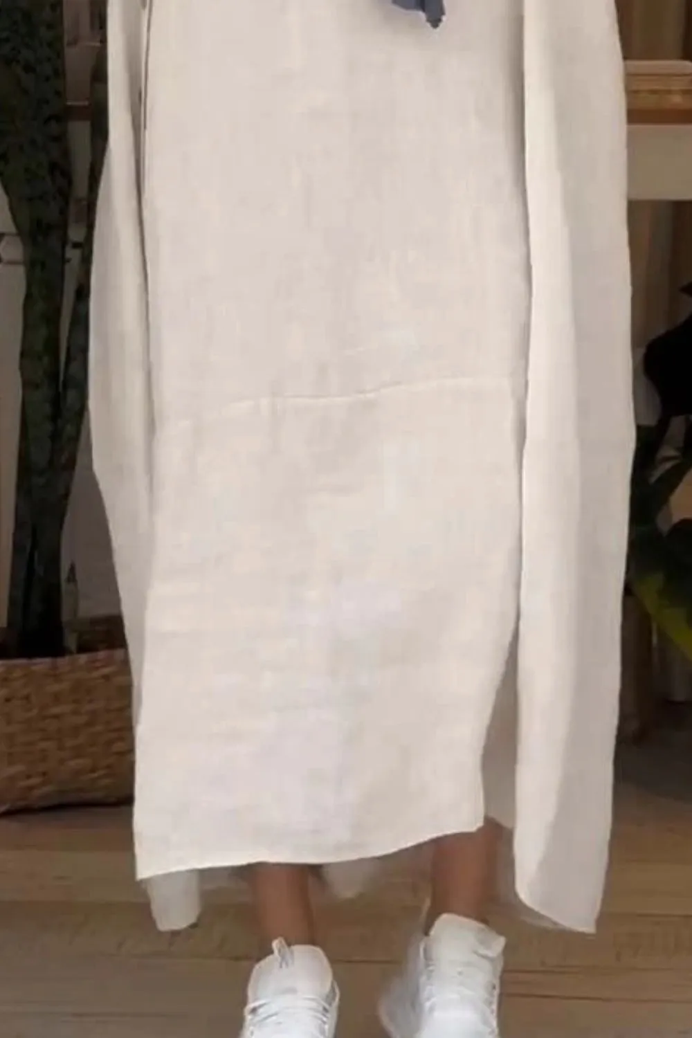 Full Size Relaxed Fit Short Sleeves Dress Plus Size, image 18