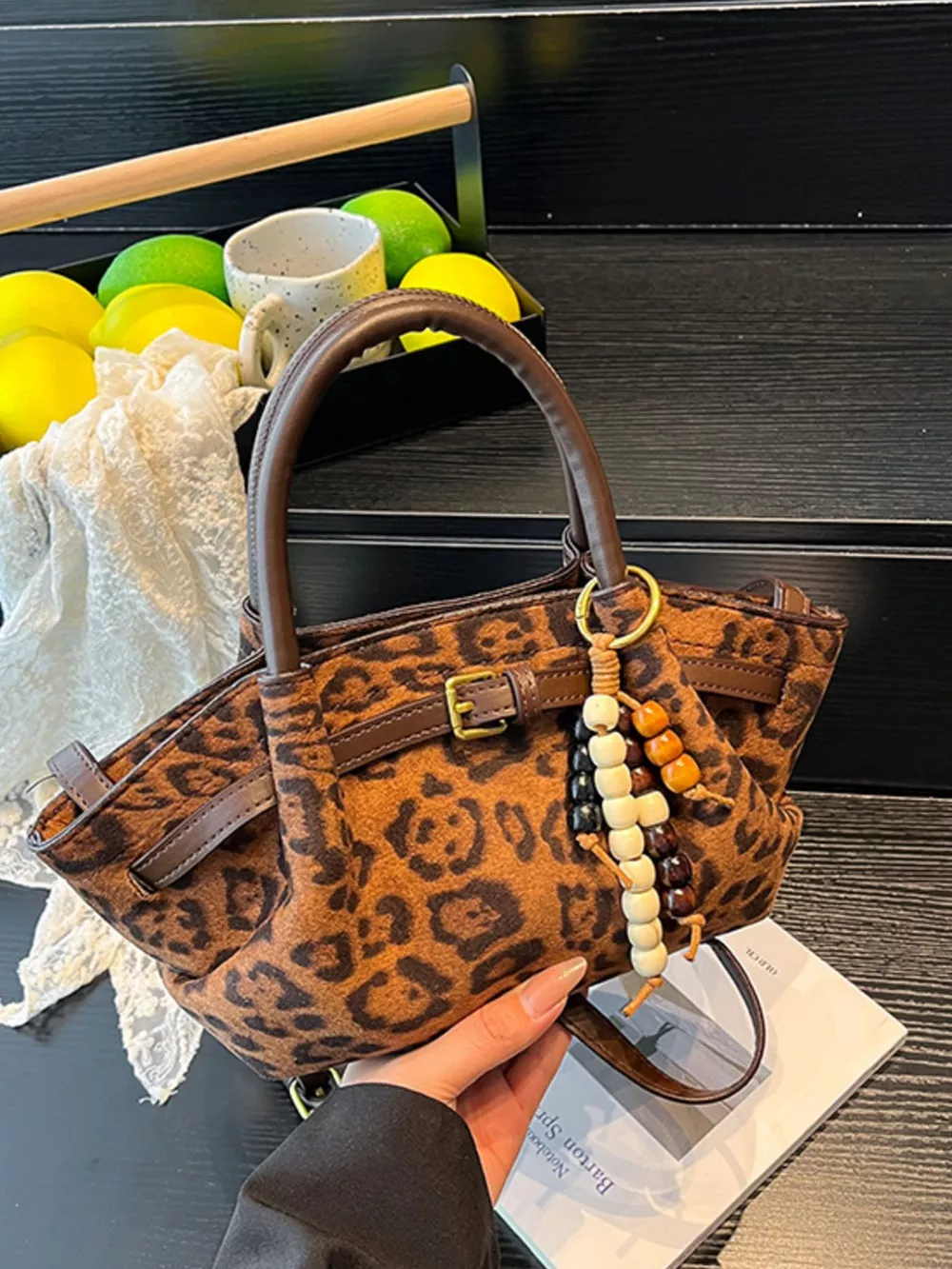 Buckle Decor Tote Bag, image 13