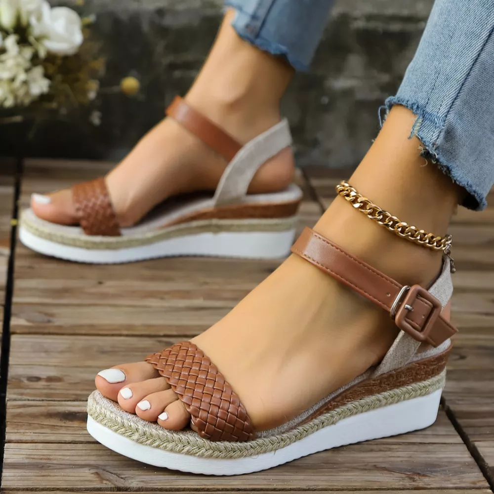 Open Toe Platform Sandals, image 6