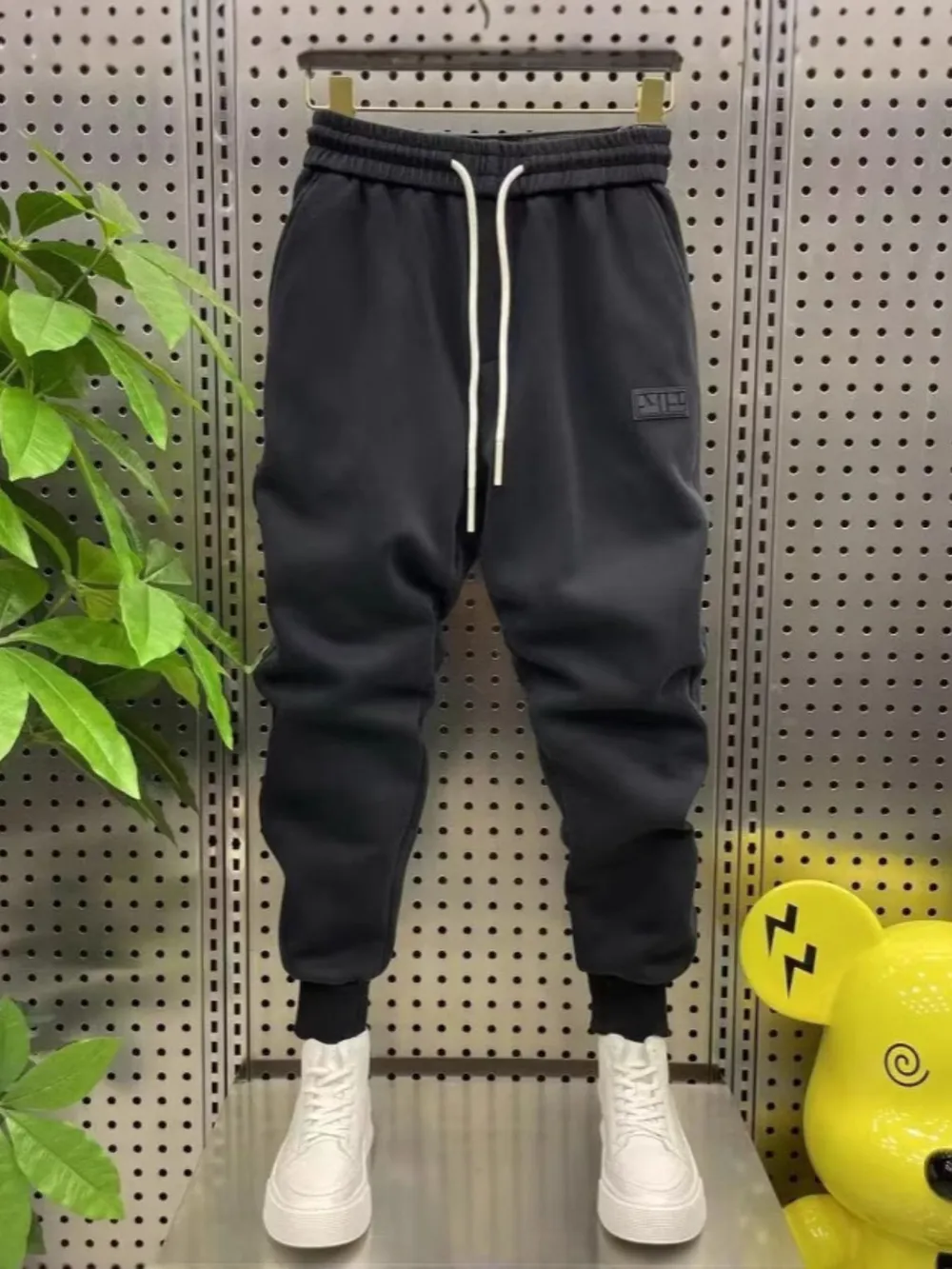 Men's Plus Size Drawstring Cargo Joggers