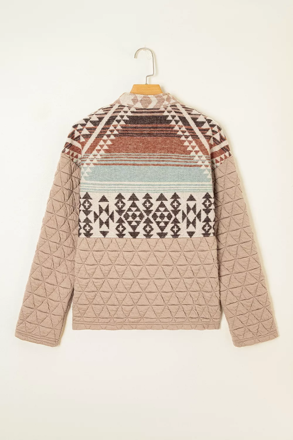 Aztec Quilted Patchwork Western Jacket, image 10