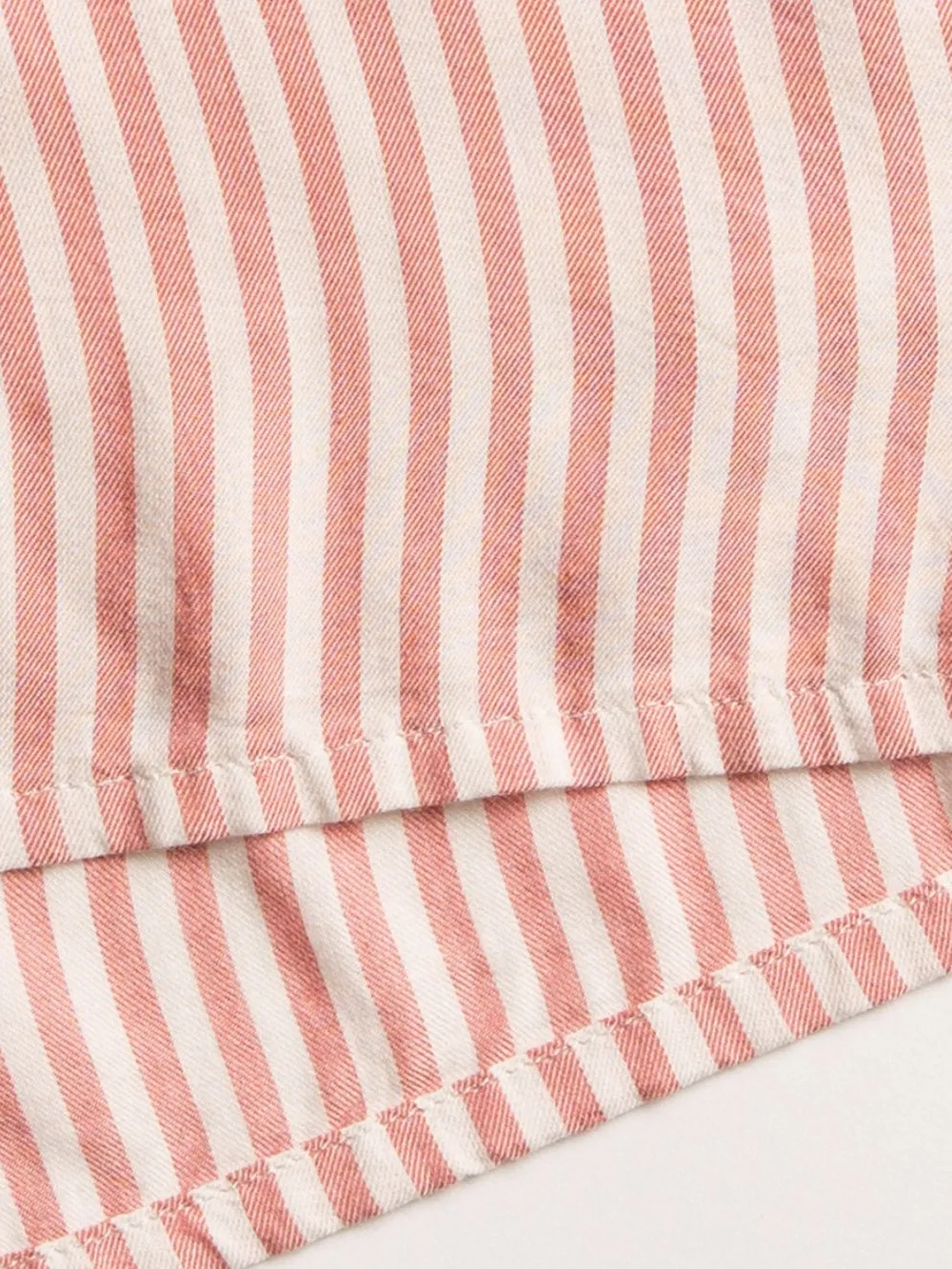 Striped Collared Neck Long Sleeve Top and Shorts Lounge Set, image 6