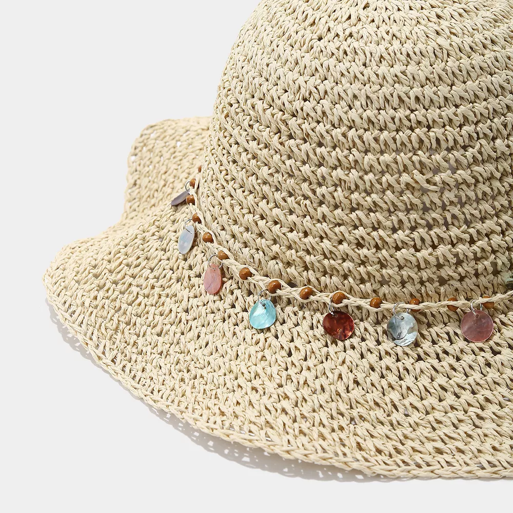 Straw Woven Sun Hat, image 4