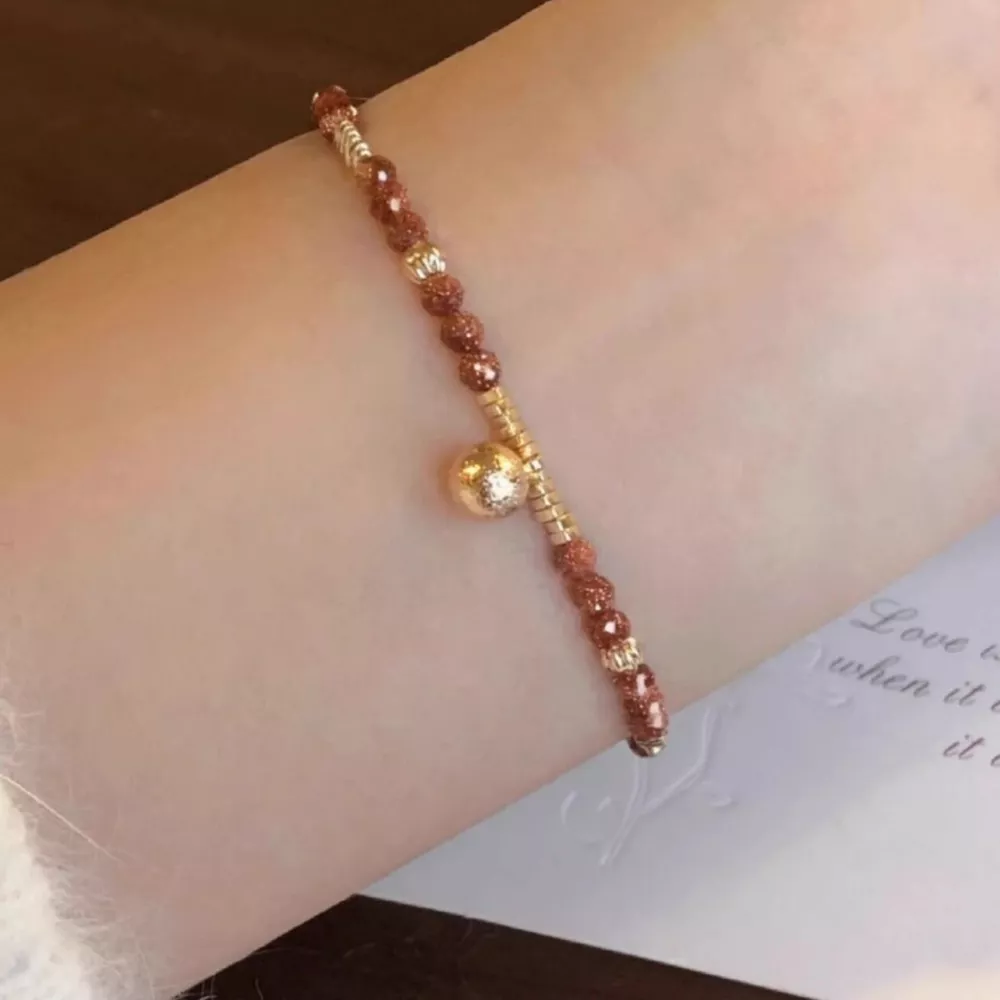 Lightweight Beaded Charm Bracelet, image 4