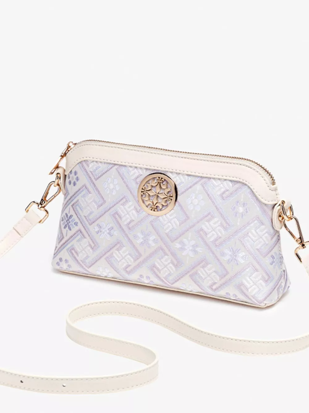 Geometric Pattern Crossbody Bag, image 6
