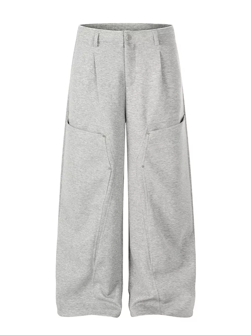 Men's Wide Leg Pants with Pockets