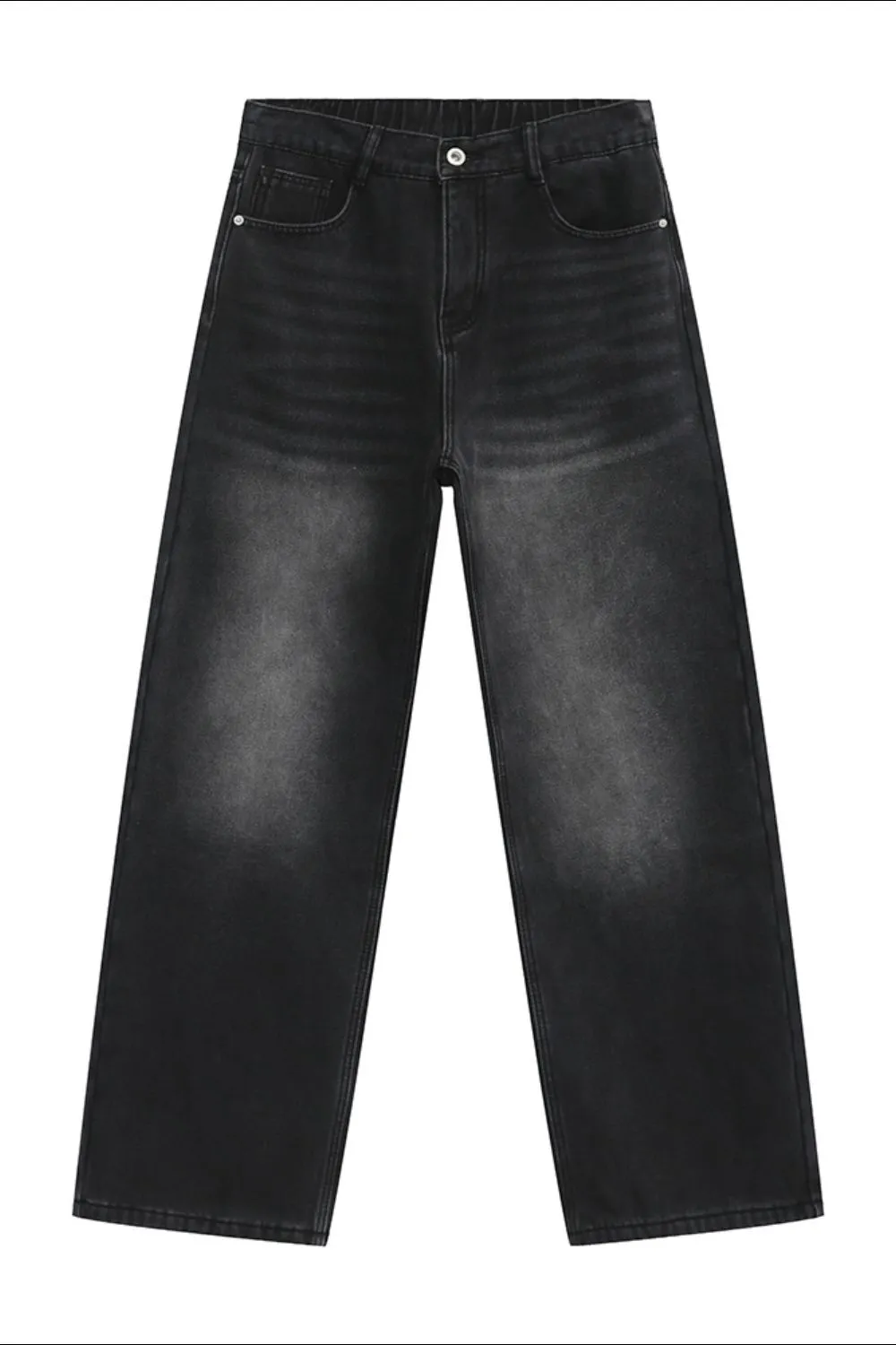 Men's Baggy Jeans with Pockets, image 10