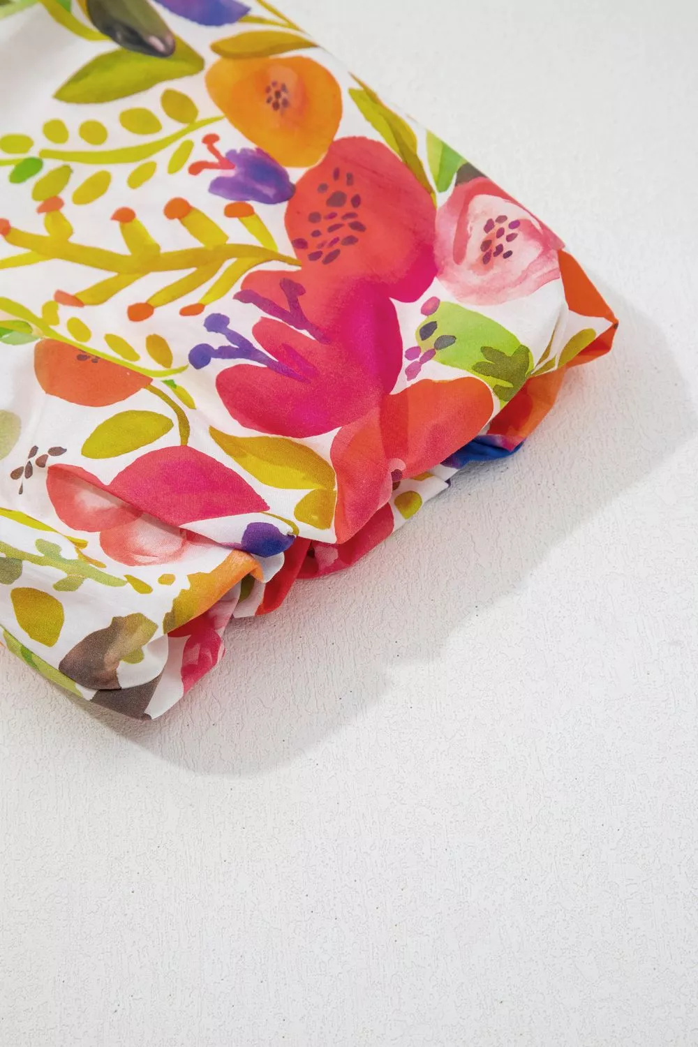 Floral Print Tiered Mini Dress, image 9