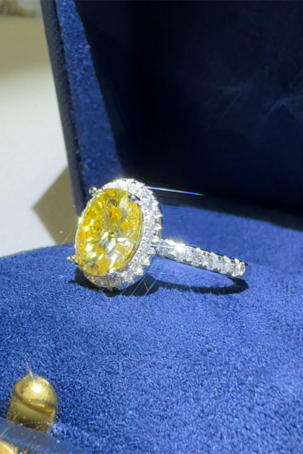 3 Carat Moissanite 925 Sterling Silver Ring, image 6
