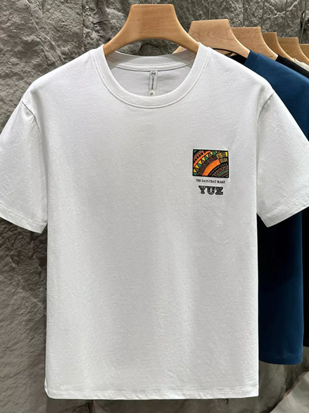 Men's Plus Size Graphic Cotton Short Sleeve T-Shirt, image 11