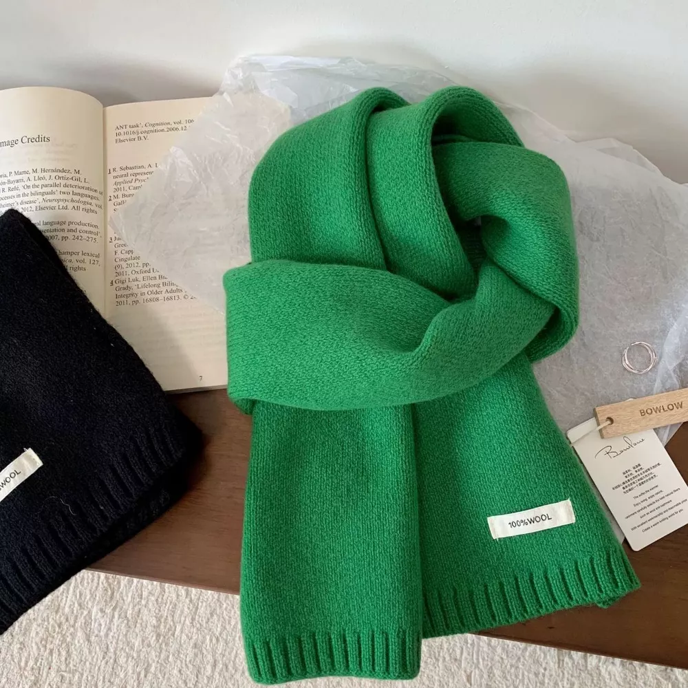 Warm Knitted Scarf, image 2