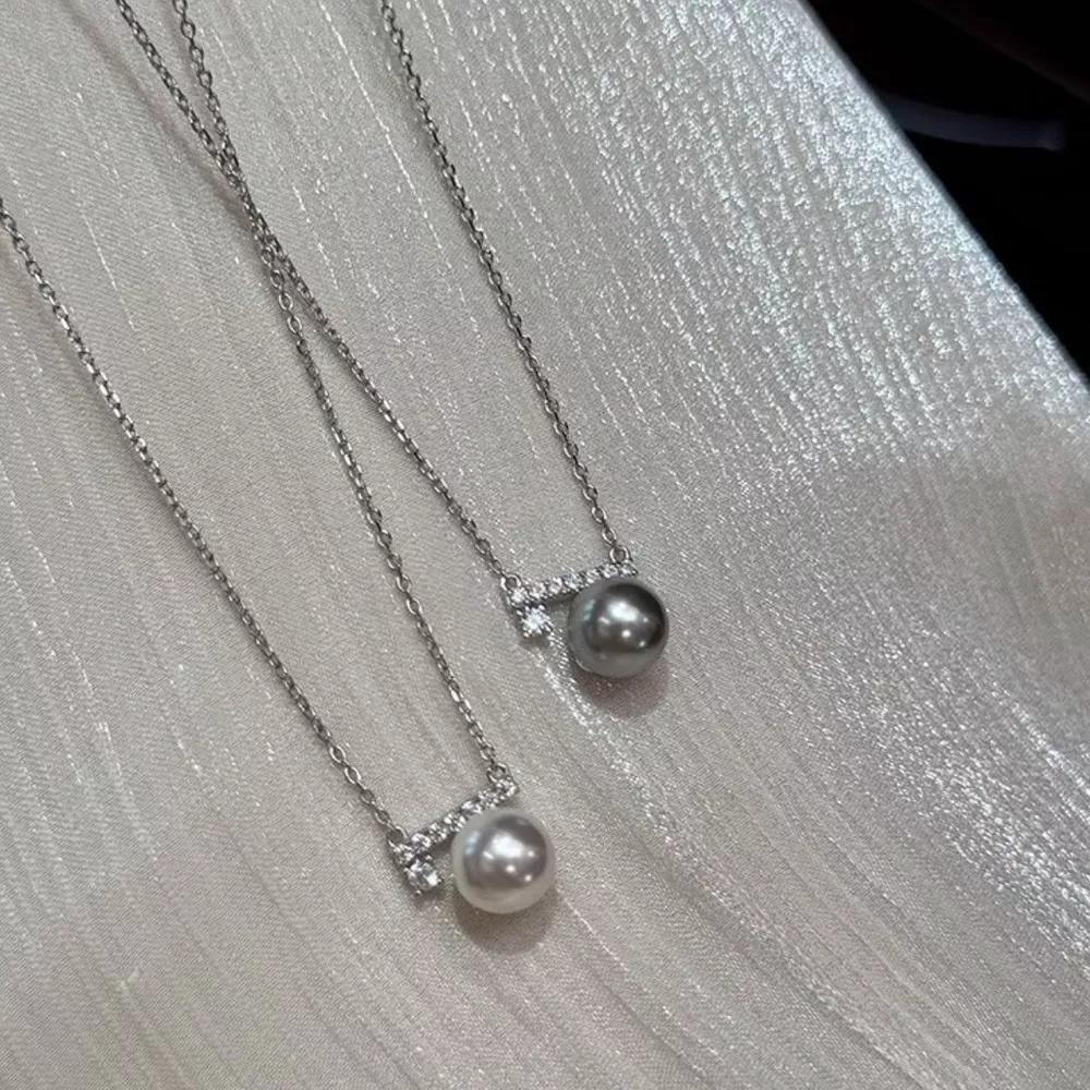 Pearl Pendant Necklace, image 4