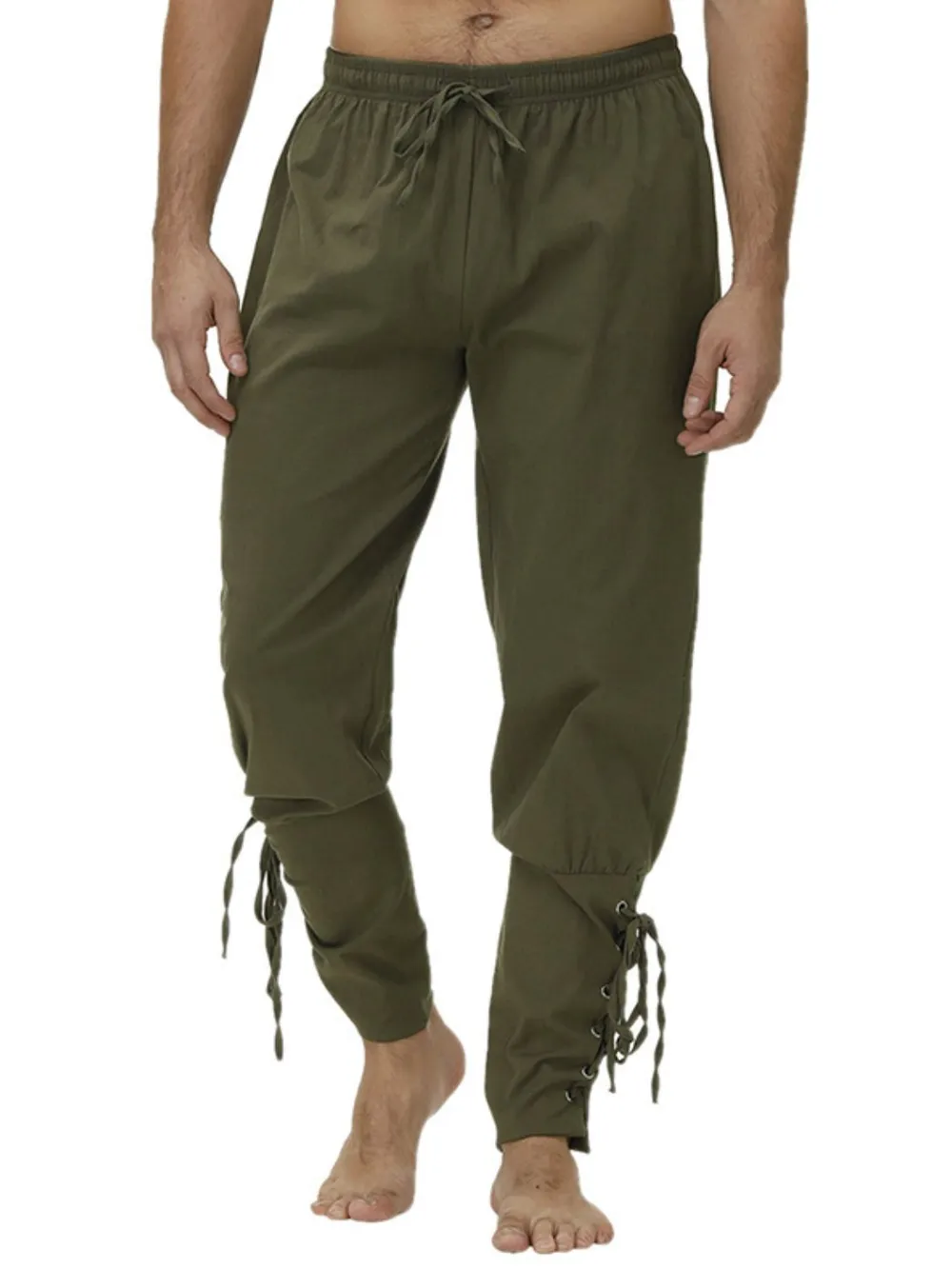 Men's Full Size Drawstring Joggers Plus Size, image 2