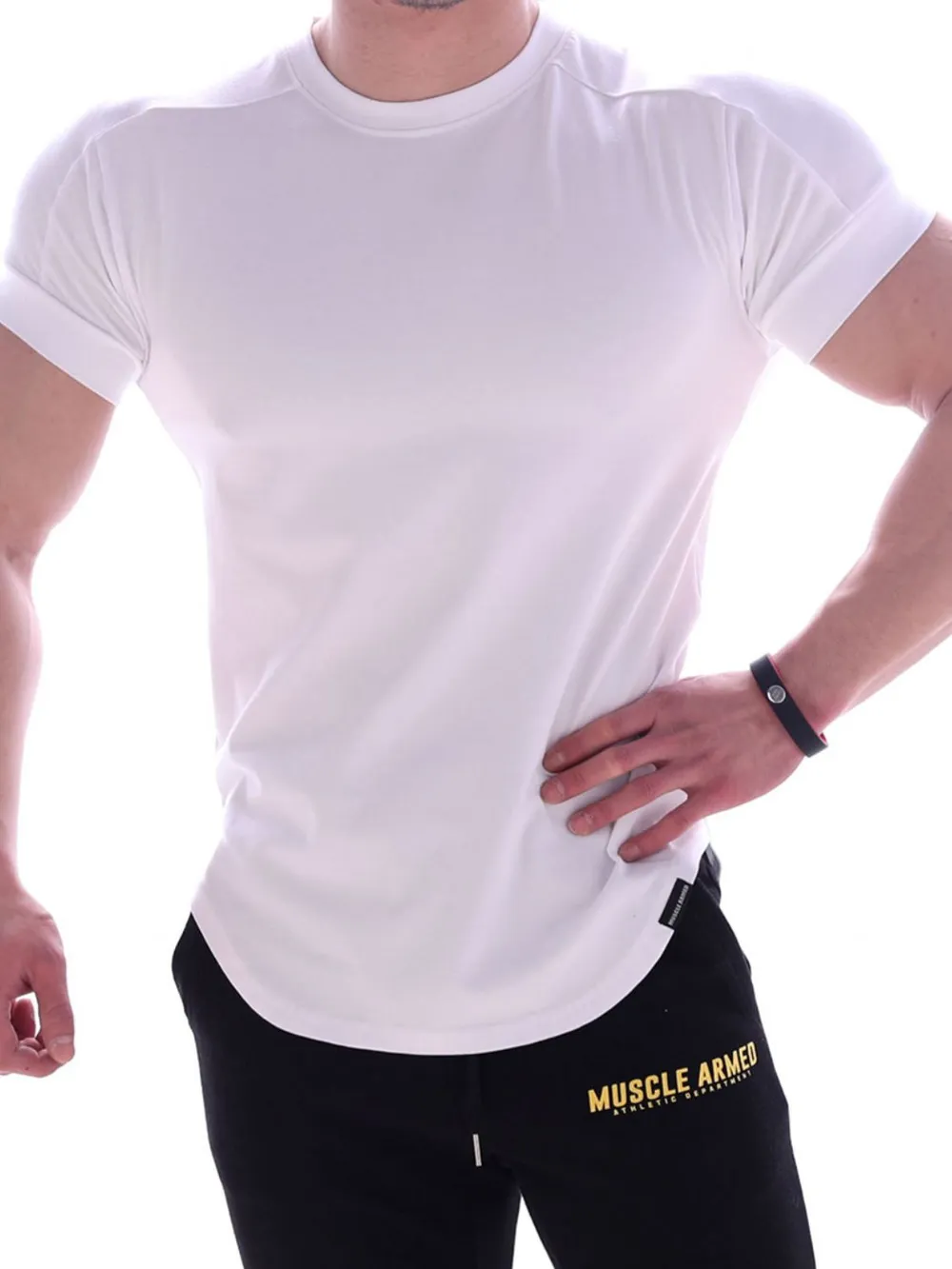 Men's Round Neck Short Sleeve T-Shirt, image 5
