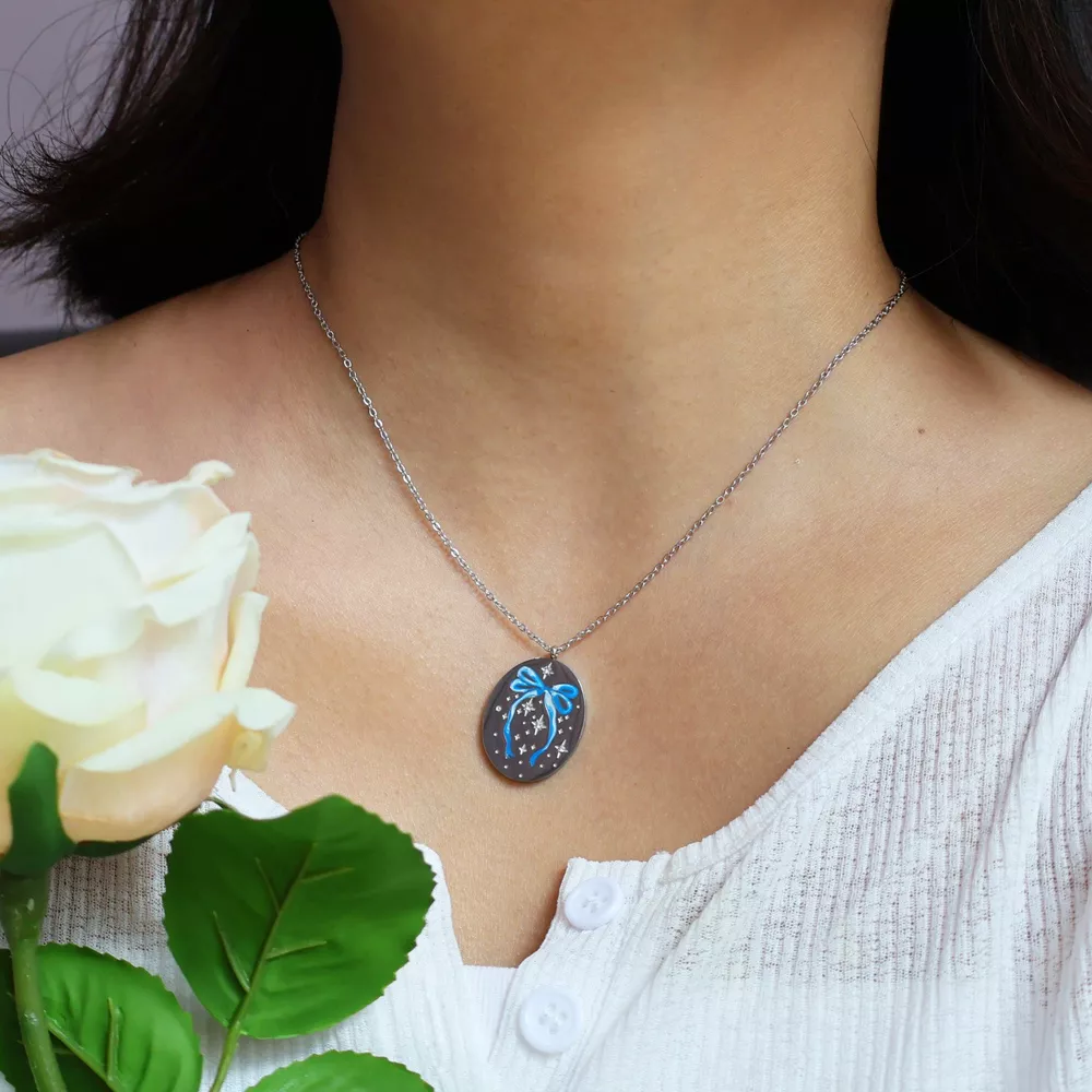 Stainless Steel Pendant Necklace, image 12