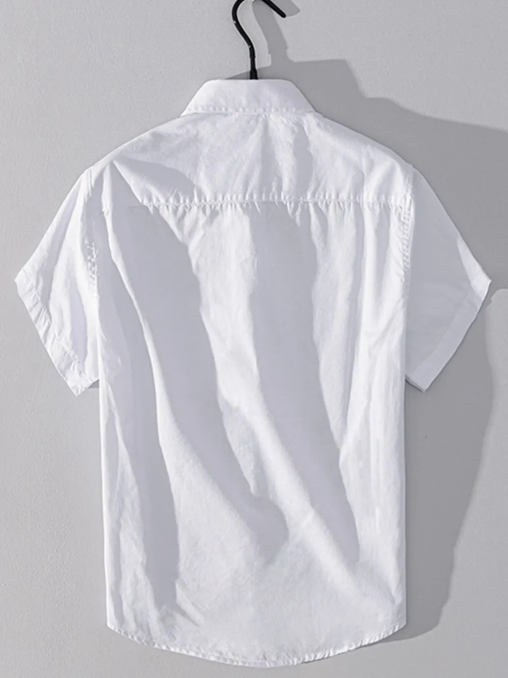 Men's Plus Size Button Up Short Sleeve Shirt, image 11