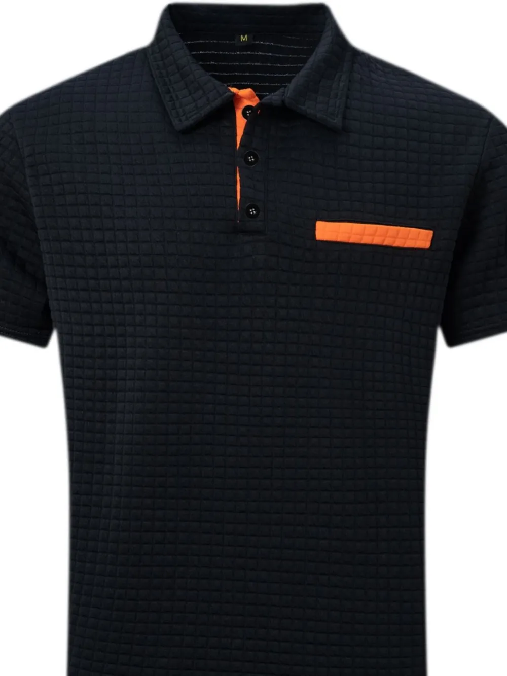 Men's Full Size Collared Neck Short Sleeve Polo Plus Size, image 7
