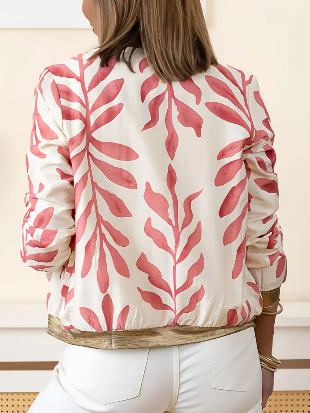 Zip Up Long Sleeve Jacket, image 2