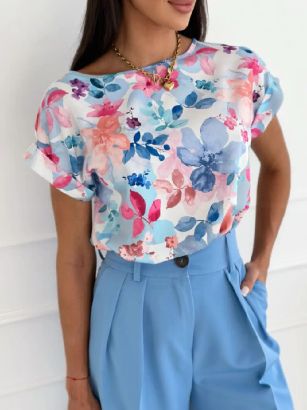 Classic Rolled Sleeve T-Shirt, image 5