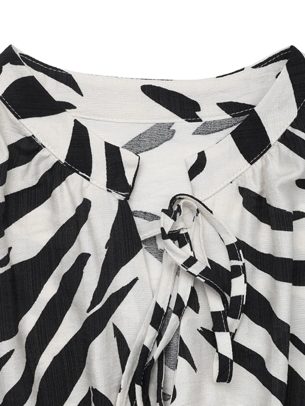 Printed Notched Sleeveless Midi Dress, image 7