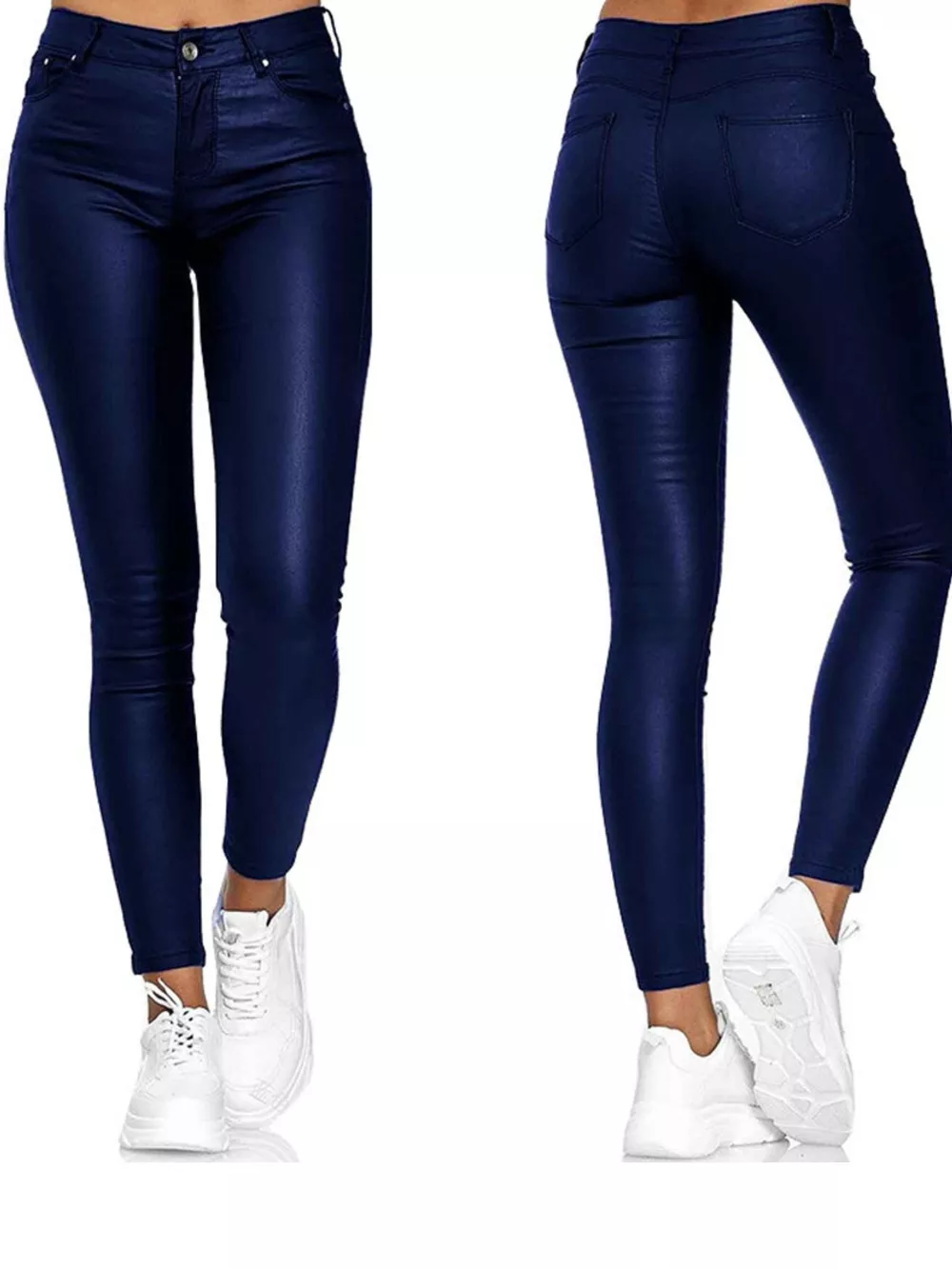 Full Size High-Waisted Skinny Pants Plus Size, image 7