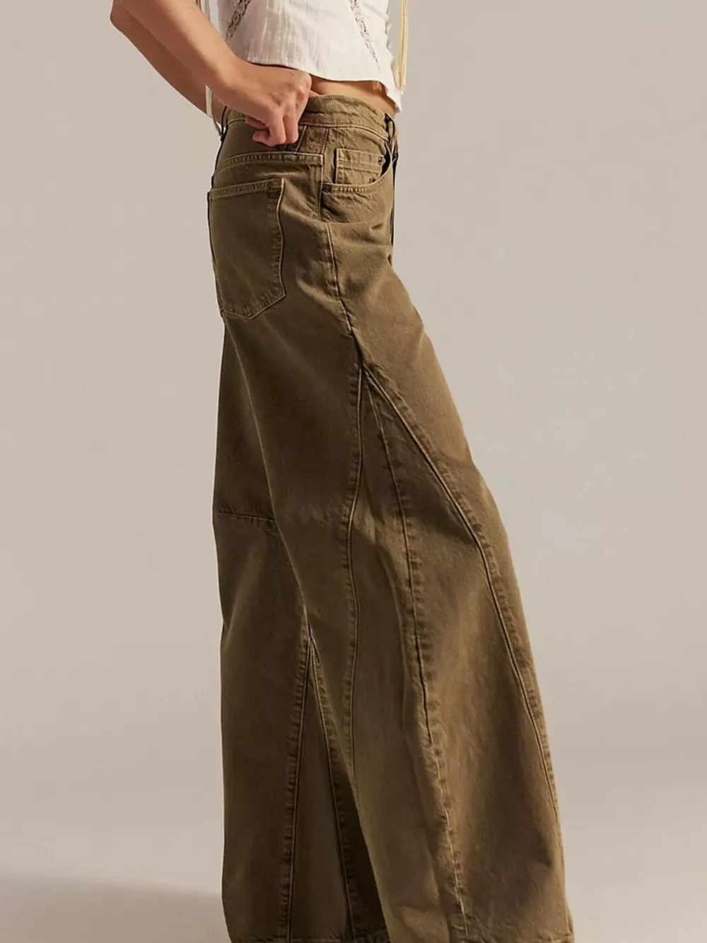 Washed Wide Leg Jeans, image 10