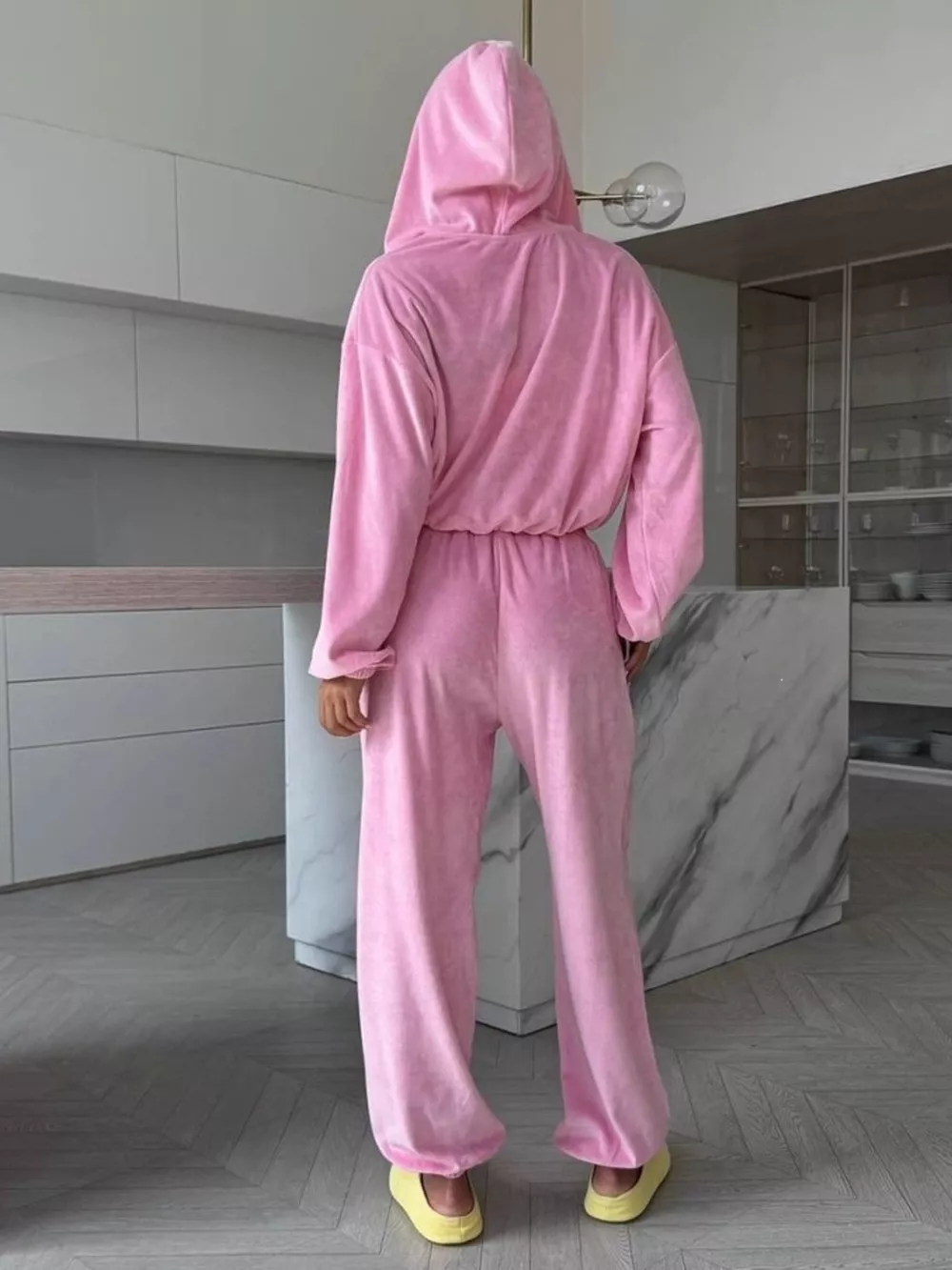 Zip-Up Hoodie and Joggers Set, image 16