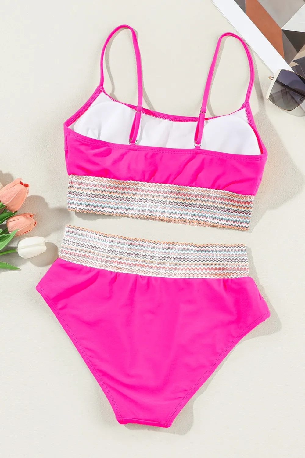 Scoop Neck Spaghetti Strap Two-Piece Swim Set, image 10