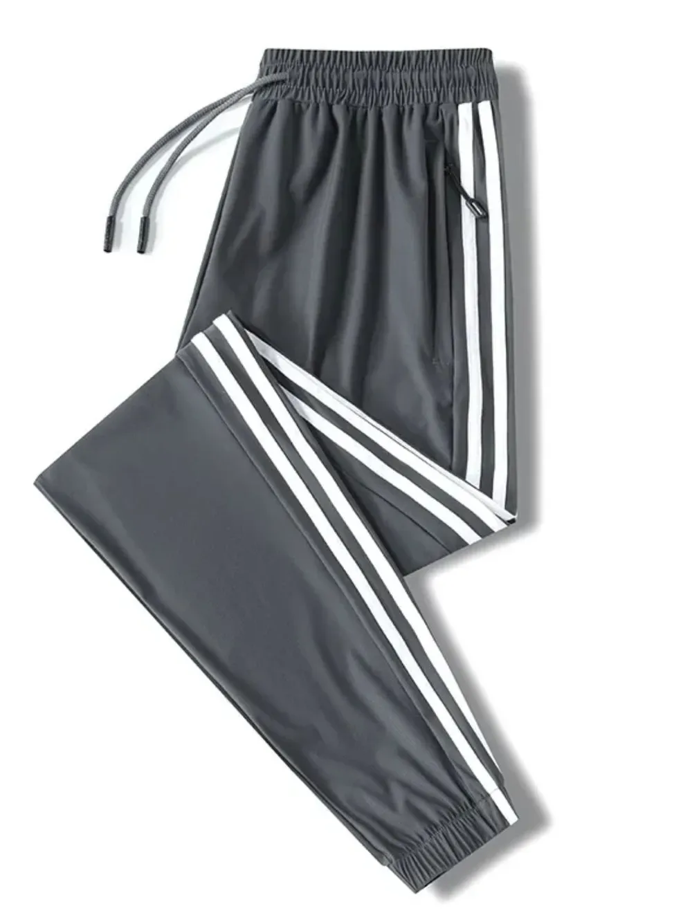 Men's Plus Size Side Striped Pants, image 4