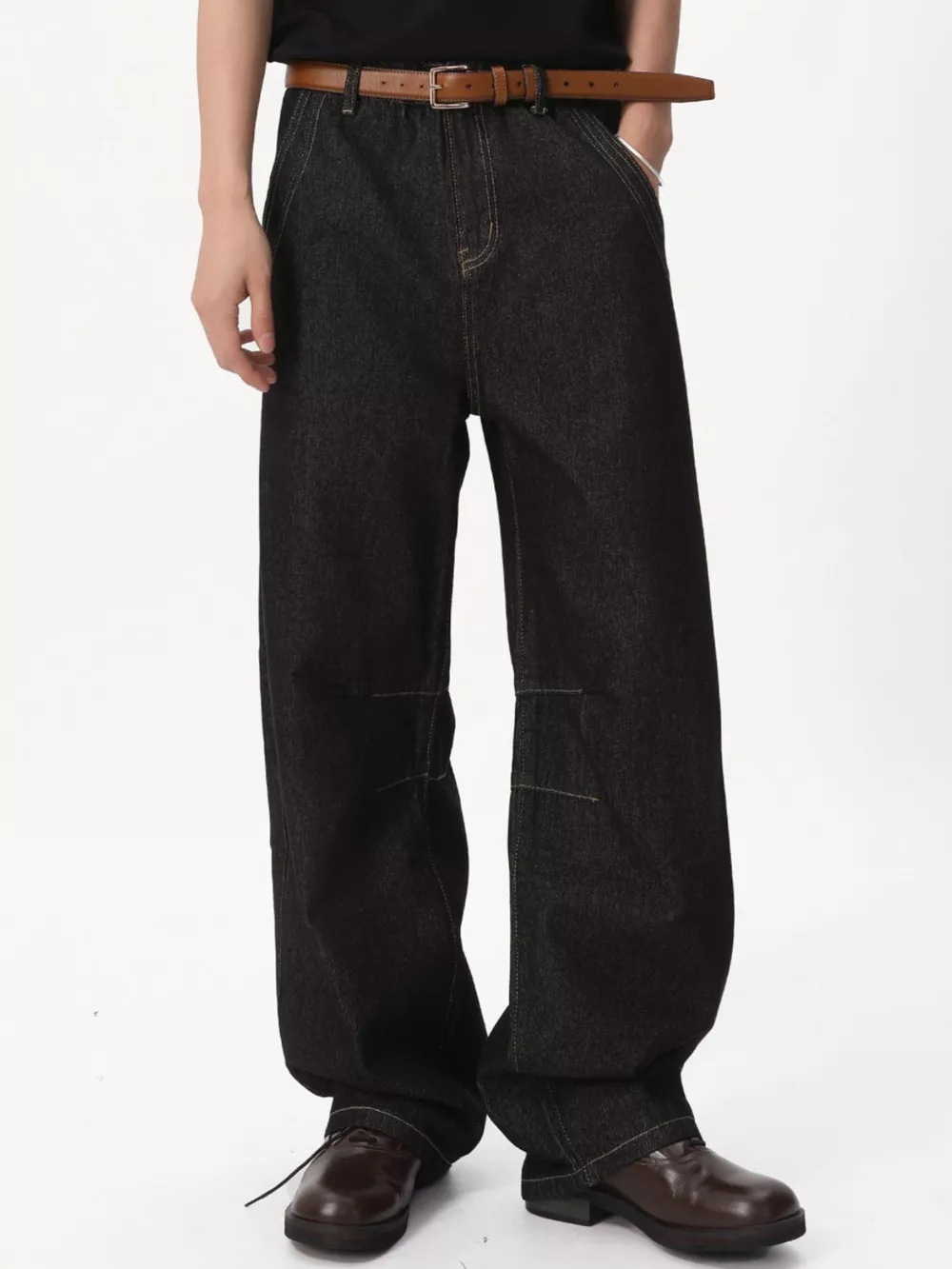 Men's Wide-Leg Jeans
