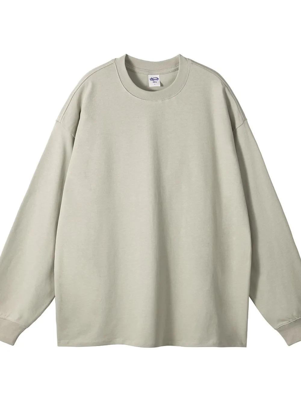 Men's Round Neck Long Sleeve T-Shirt, image 7