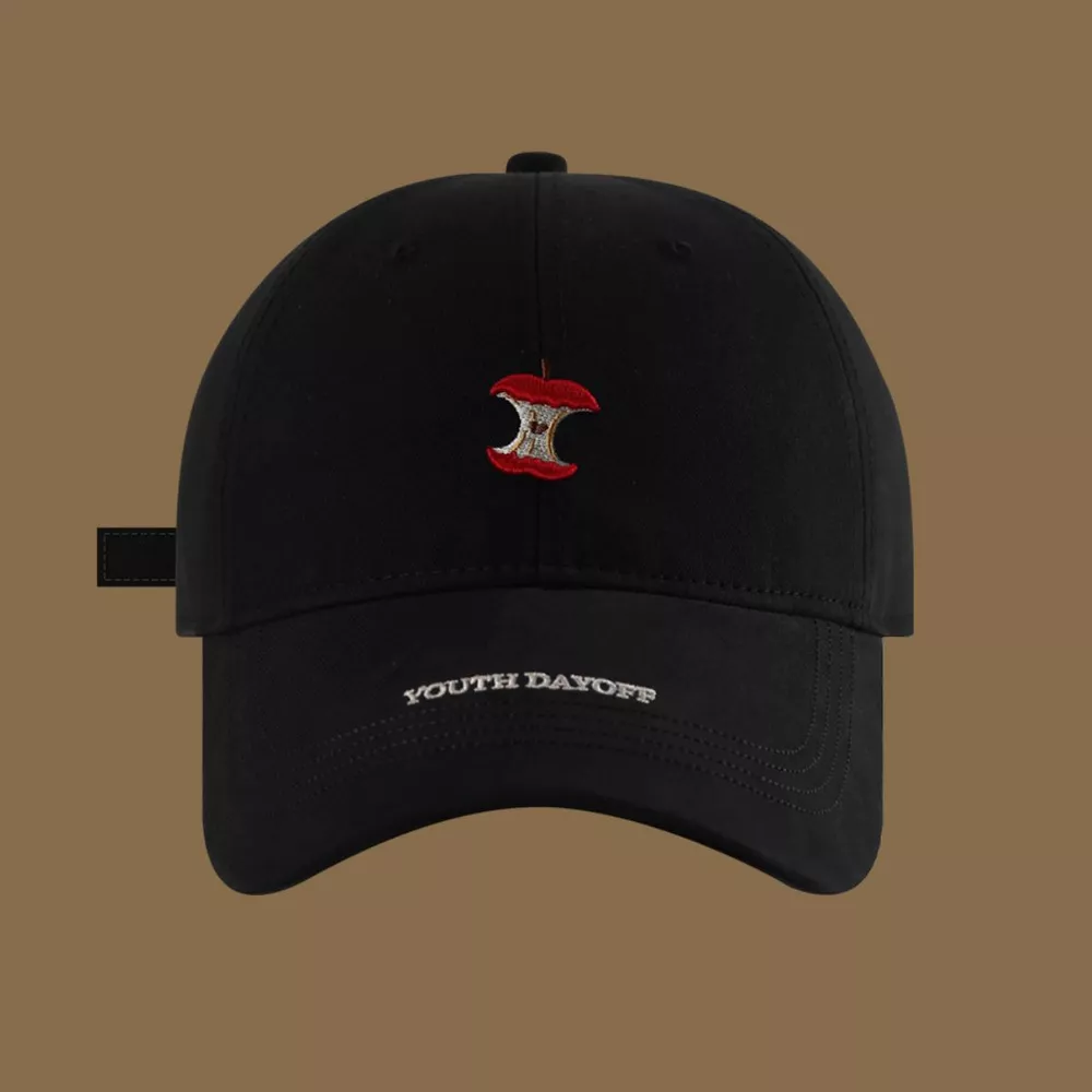Embroidered Apple Core Baseball Cap, image 3