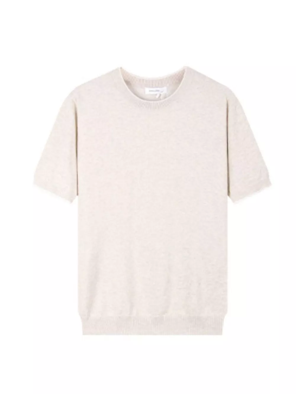 Men's Plus Size Contrast Trim Crew Neck T-Shirt