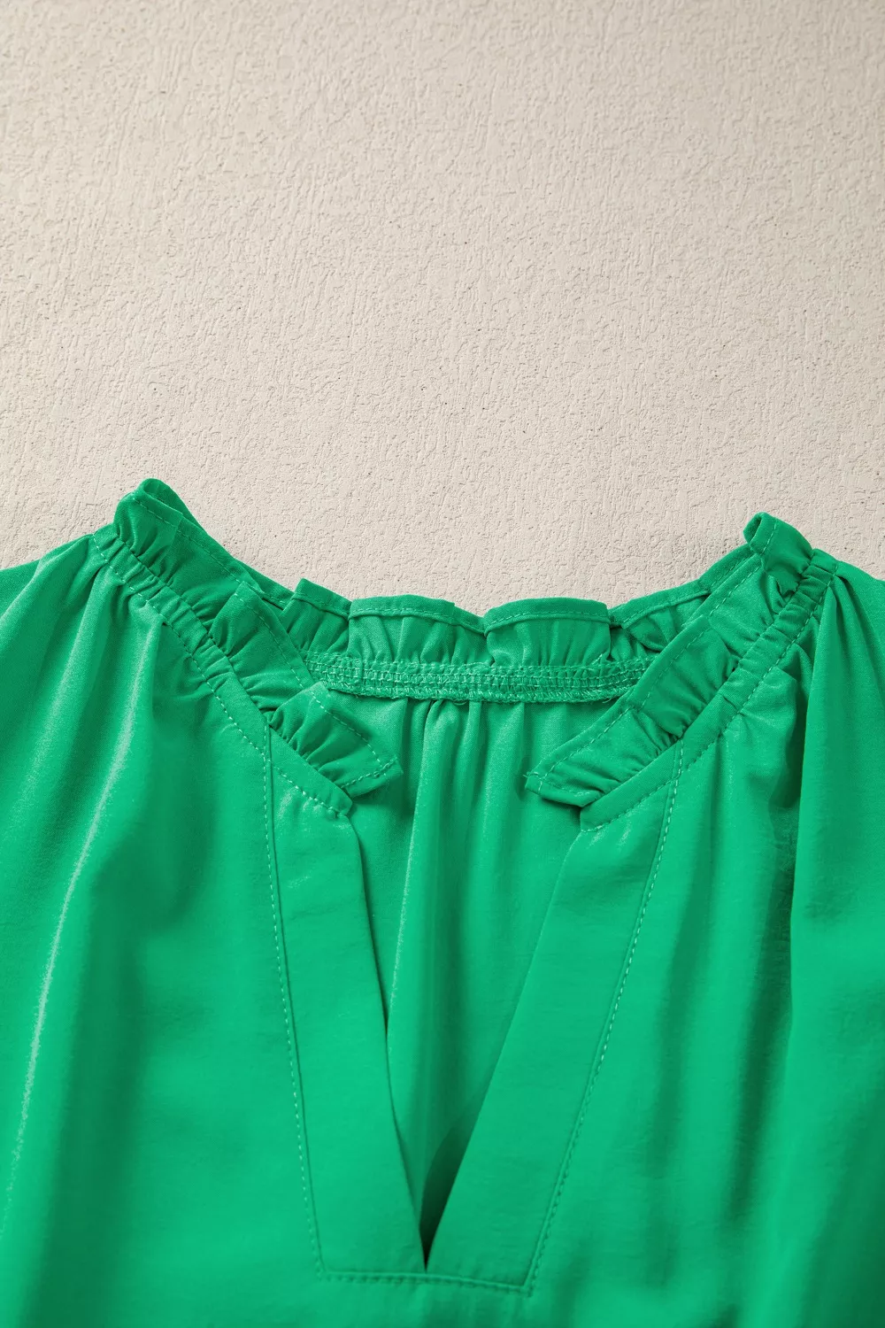 Elegant Ruffled Tiered Puff Sleeve Maxi Dress, image 9