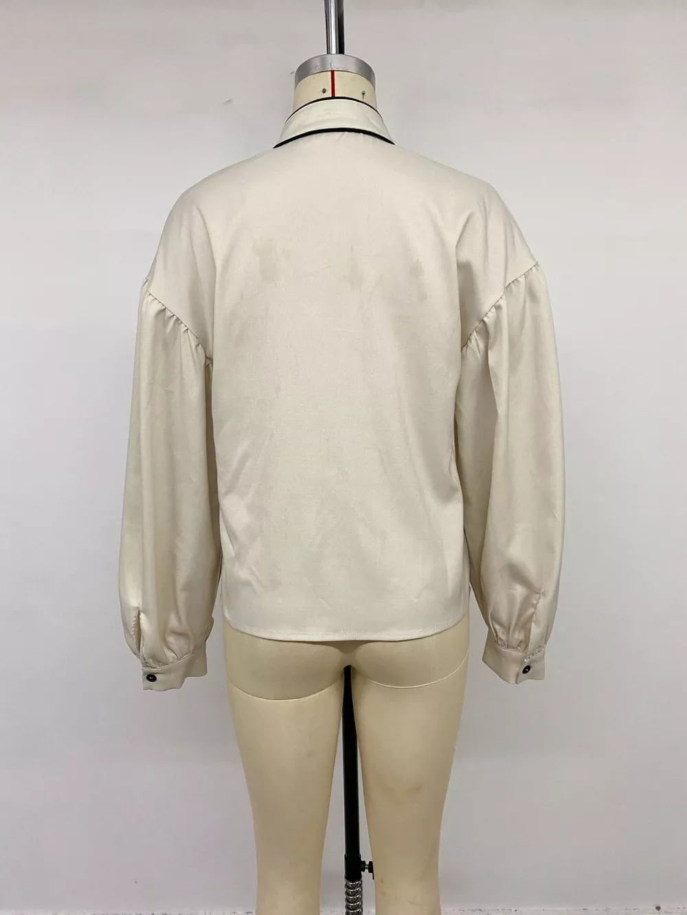 Contrast Trim Long Sleeve Shirt, image 14
