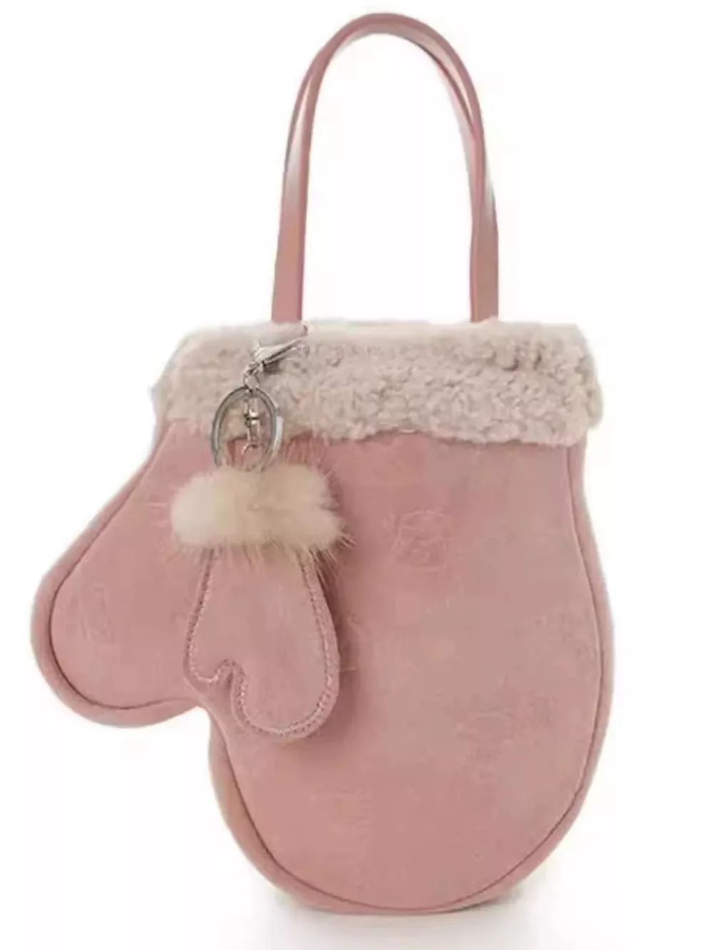 Mitten-Shaped Handbag