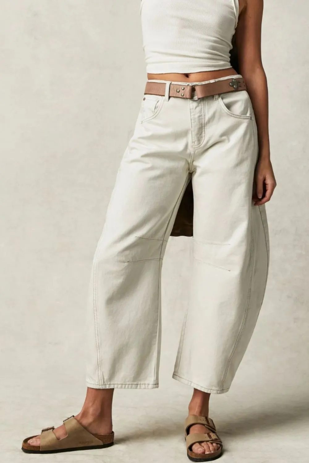 Wide Leg Jeans with Pockets, image 17