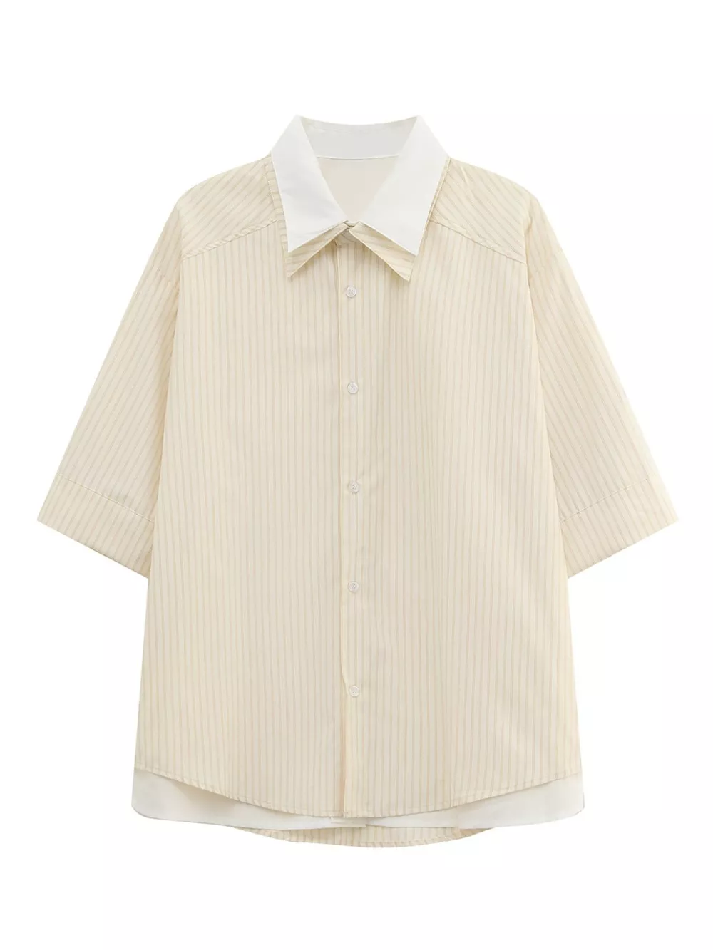 Men's Striped Button Up Shirt, image 10