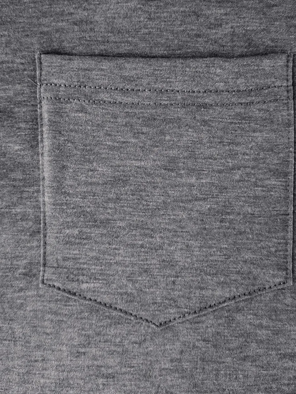 Men's Full Size Long Sleeve Pocket Polo Shirt Plus Size, image 5