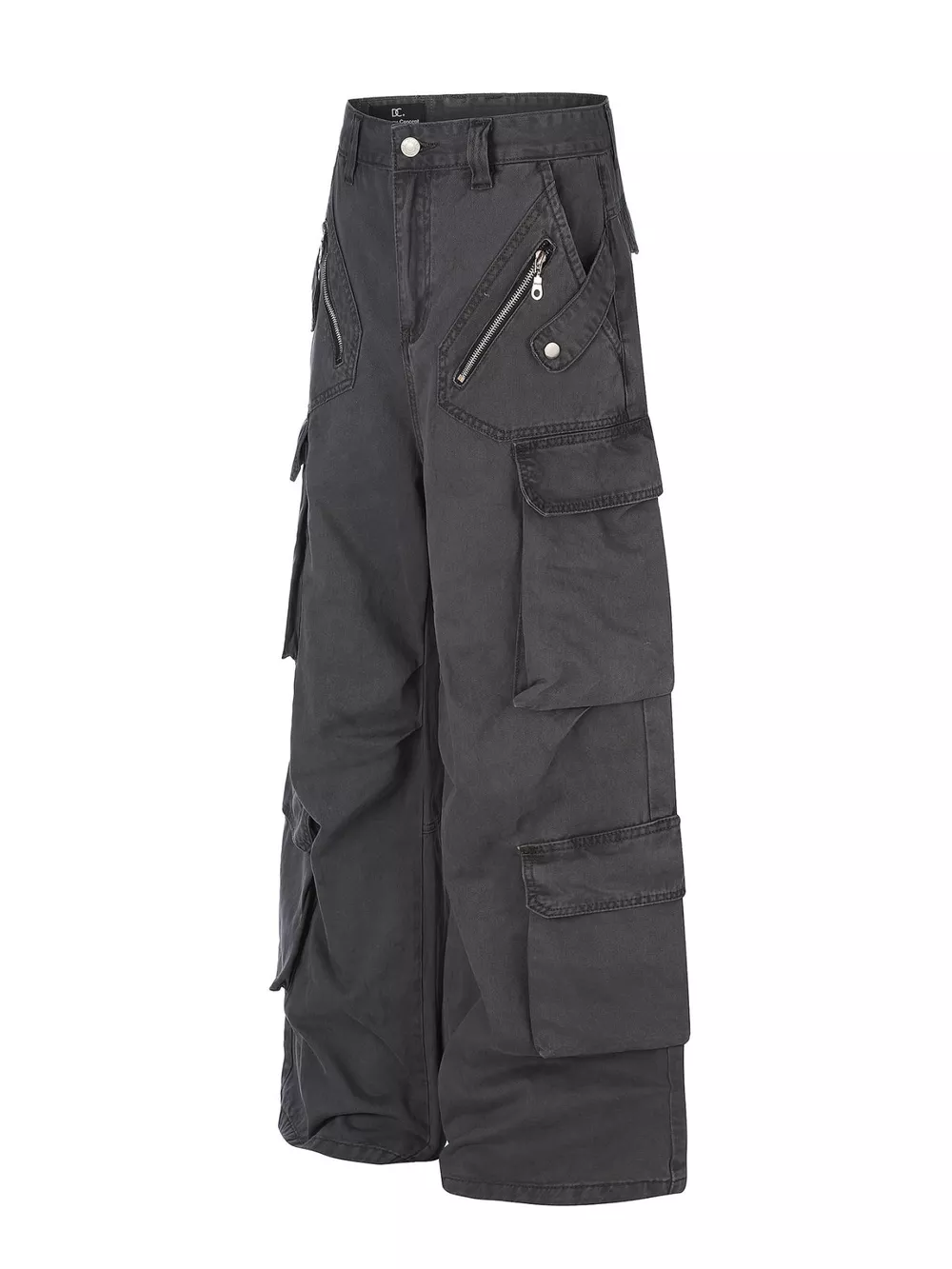 Men's Wide Leg Cargo Pants, image 5