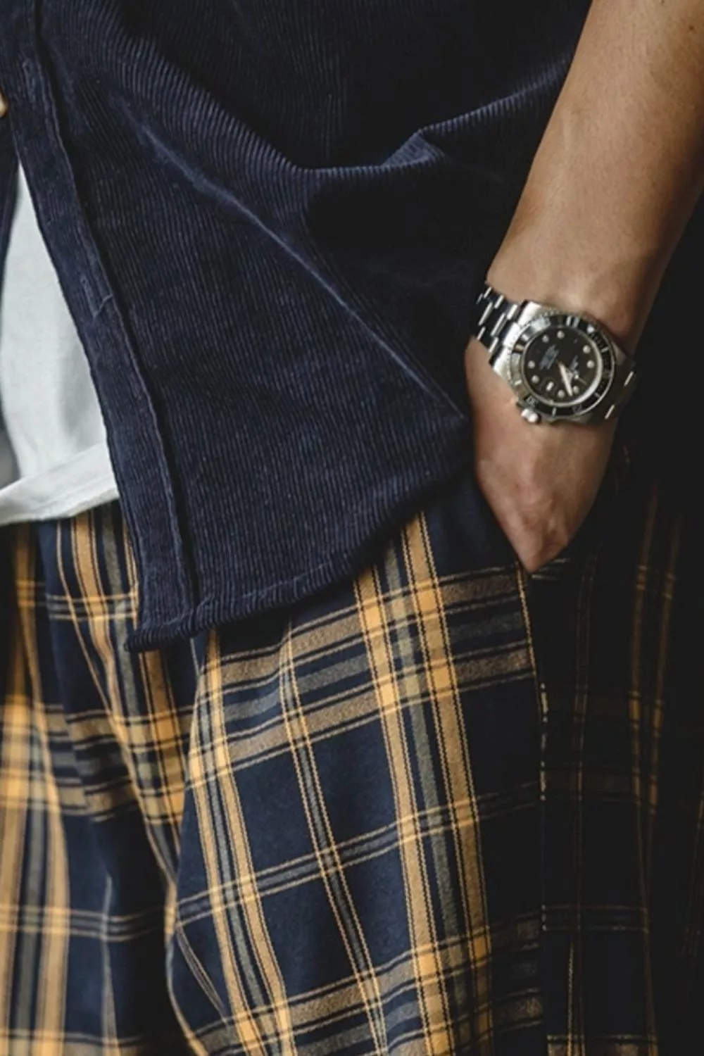 Men's Plus Size Casual Plaid Pants, image 4