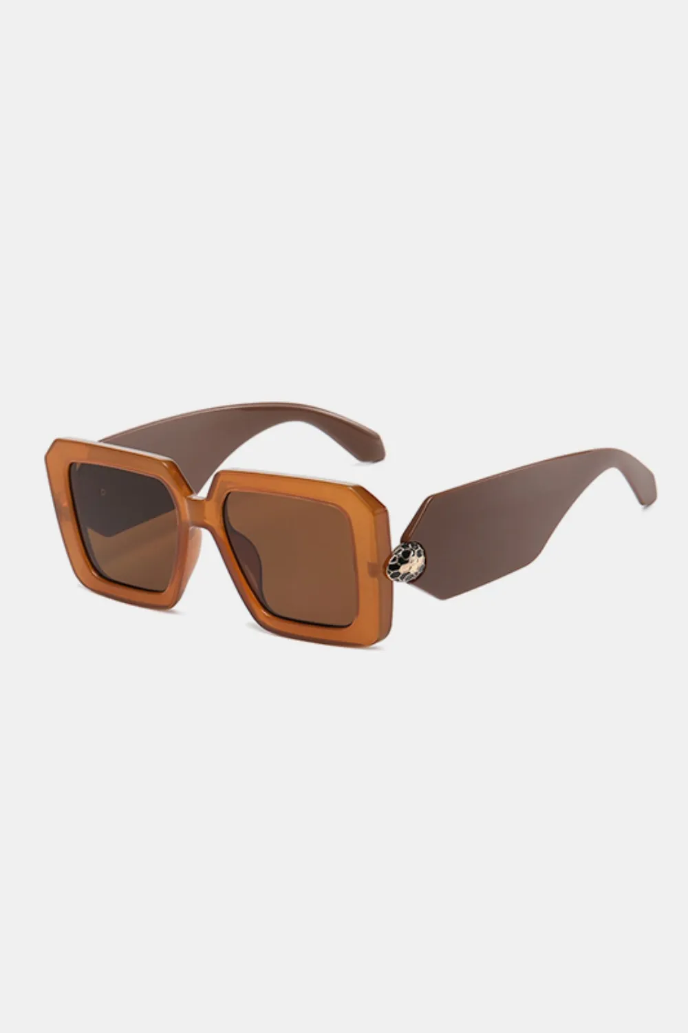 Polycarbonate Frame Square Sunglasses, image 4