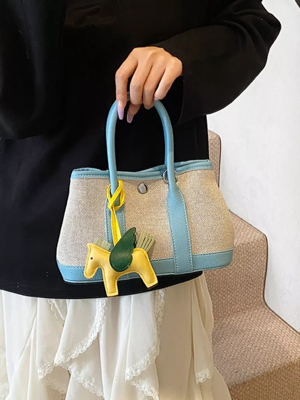 Contrast Crossbody Bag, image 13